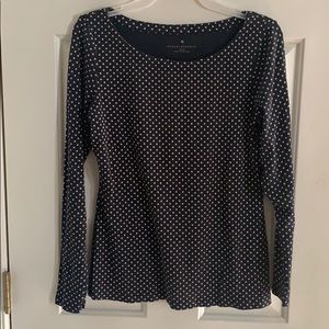 Banana Republic polka dot shirt. Sz M.